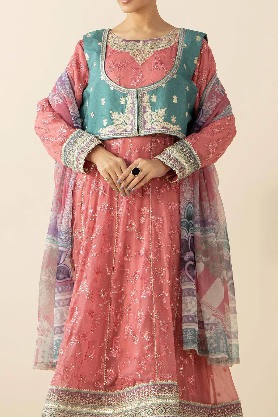 Adans Libas | The Last Affair | FROCK 1599 - Official Adans Libas stockist in UK - Sakeena London