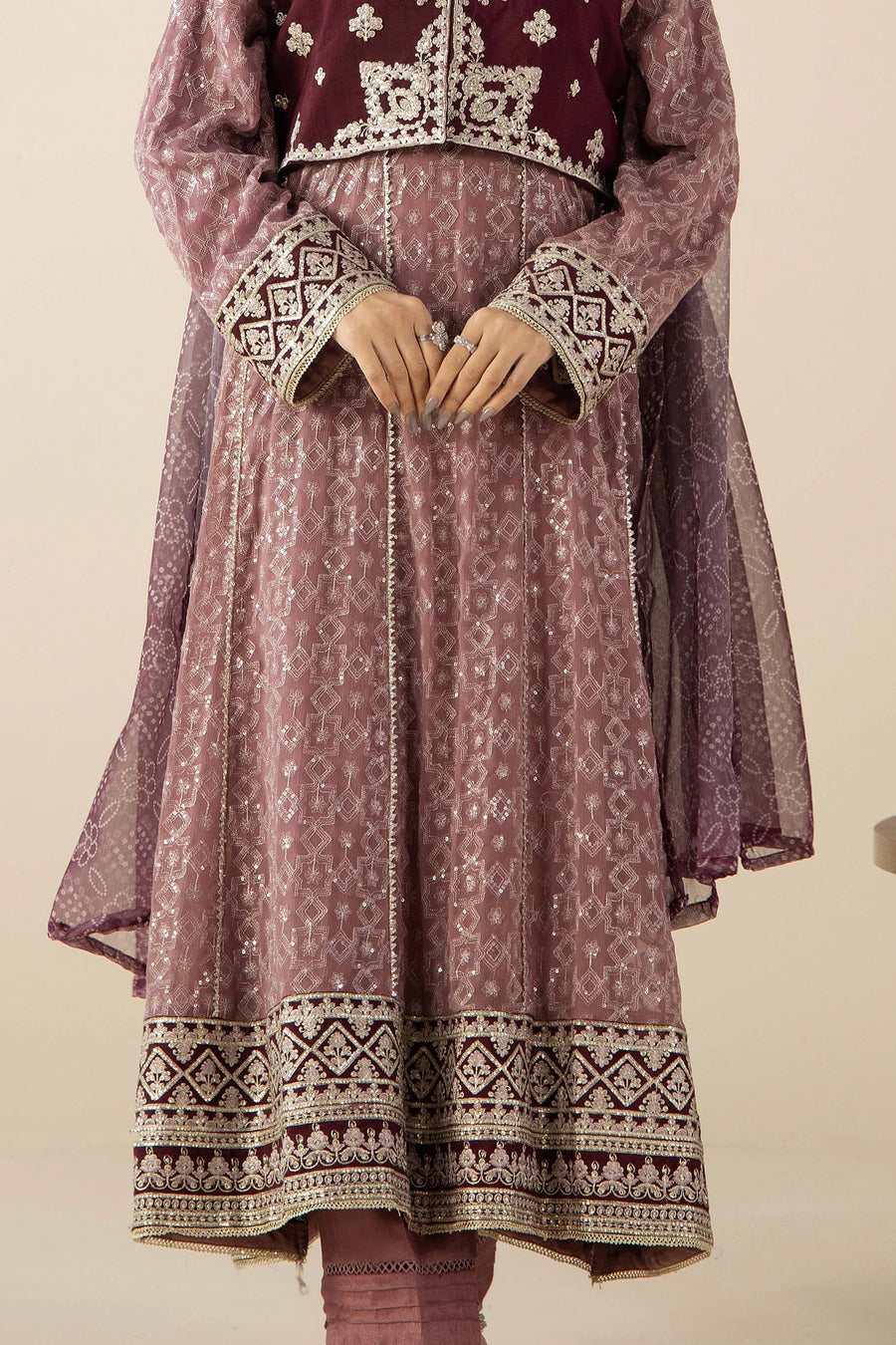 Adans Libas | The Last Affair | FROCK 1585 - Official Adans Libas stockist in UK - Sakeena London