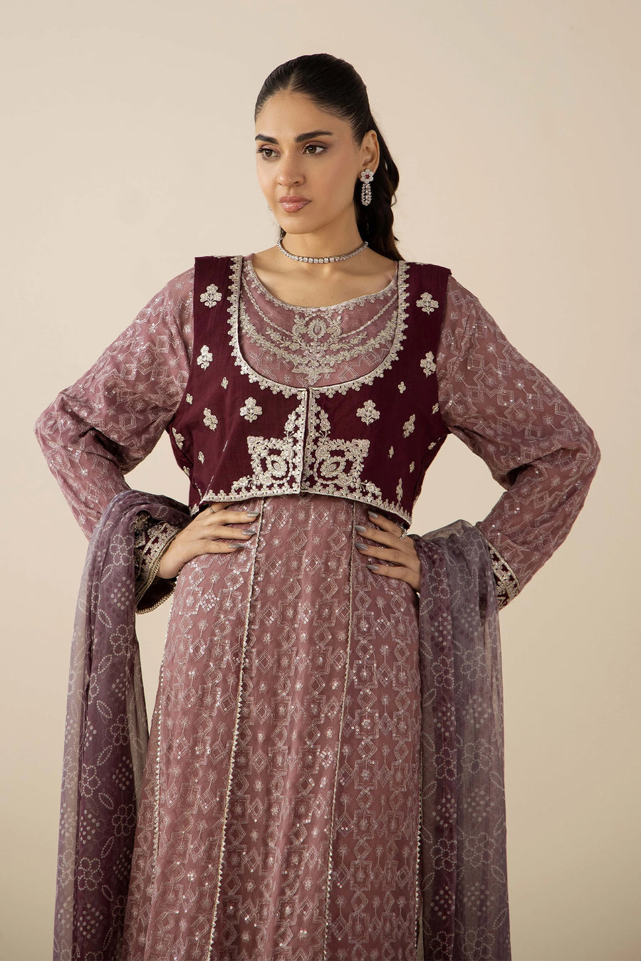 Adans Libas | The Last Affair | FROCK 1585 - Official Adans Libas stockist in UK - Sakeena London