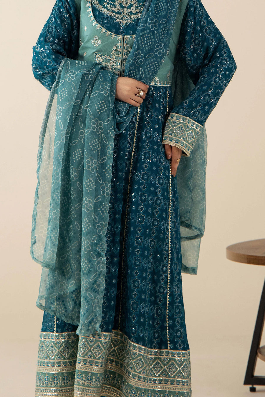 Adans Libas | The Last Affair | FROCK 1586 - Official Adans Libas stockist in UK - Sakeena London