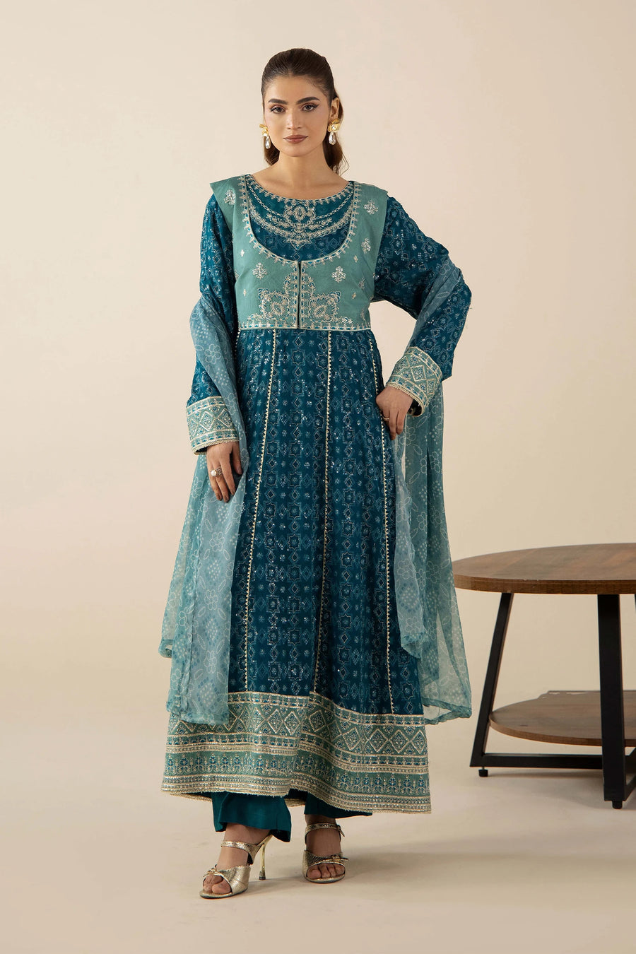 Adans Libas | The Last Affair | FROCK 1586 - Official Adans Libas stockist in UK - Sakeena London