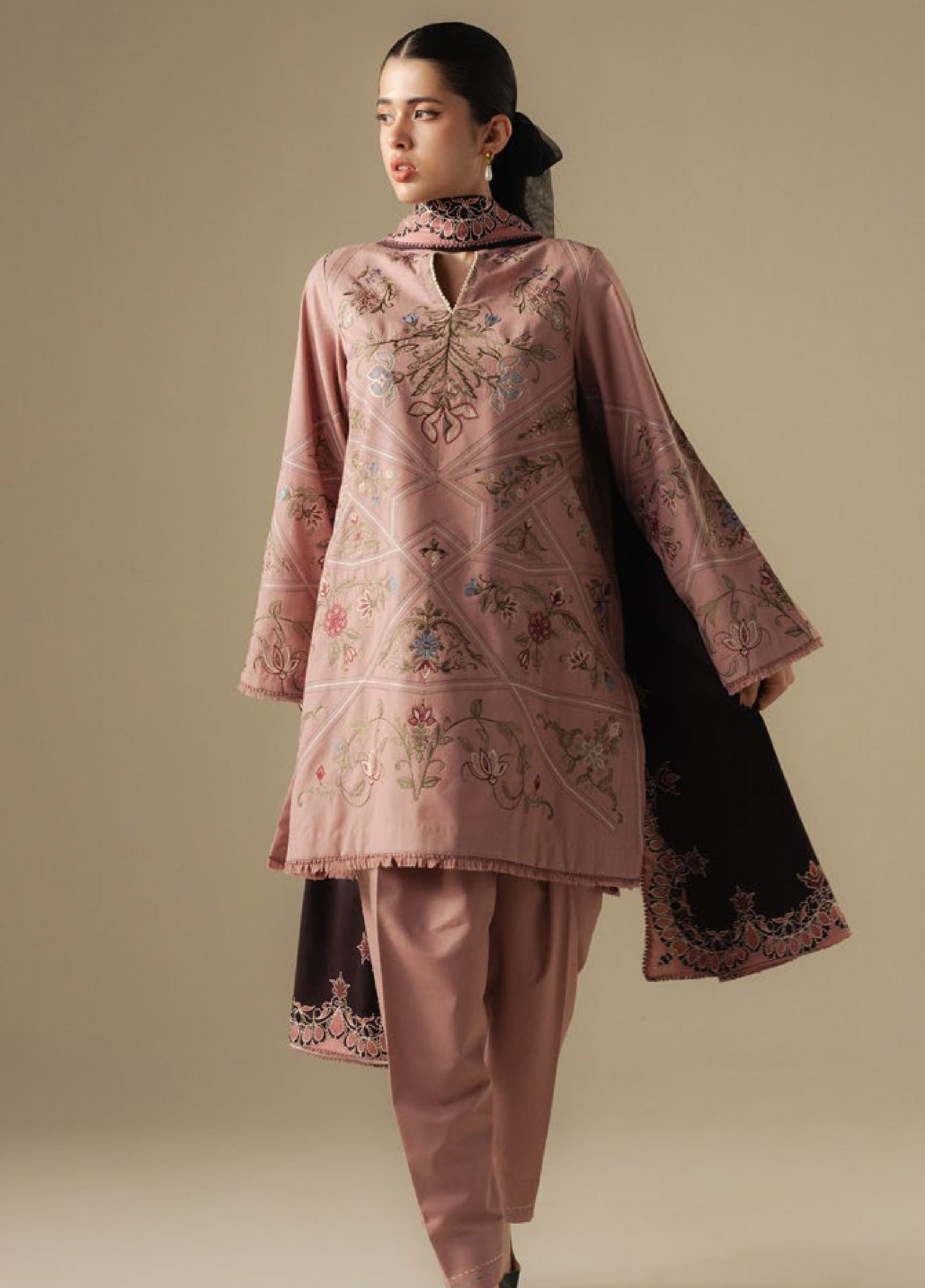 Zara Shahjahan | Coco Winter 25 |Coral-4A - Official Zara Shahjahan stockist in UK - Sakeena London