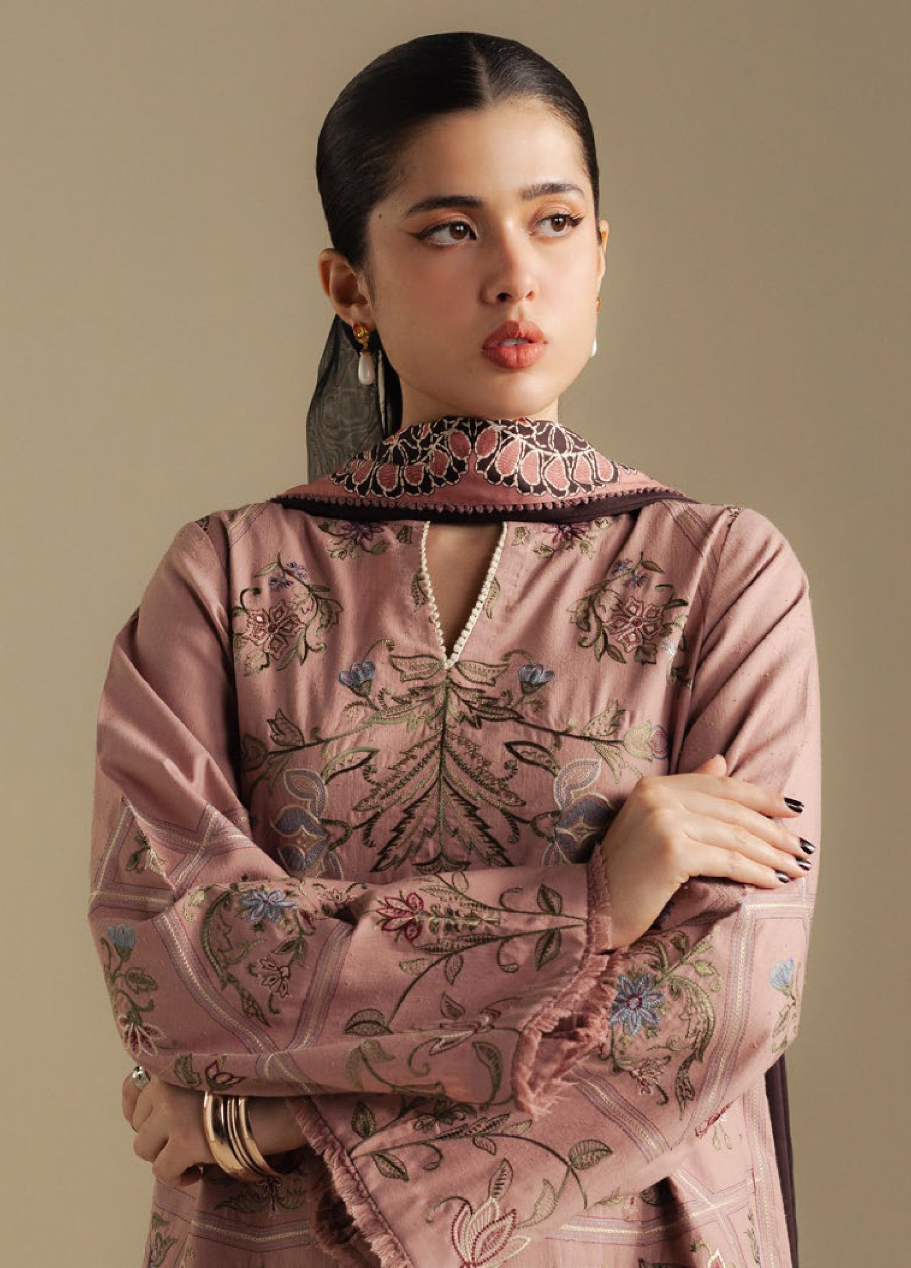 Zara Shahjahan | Coco Winter 25 |Coral-4A - Official Zara Shahjahan stockist in UK - Sakeena London