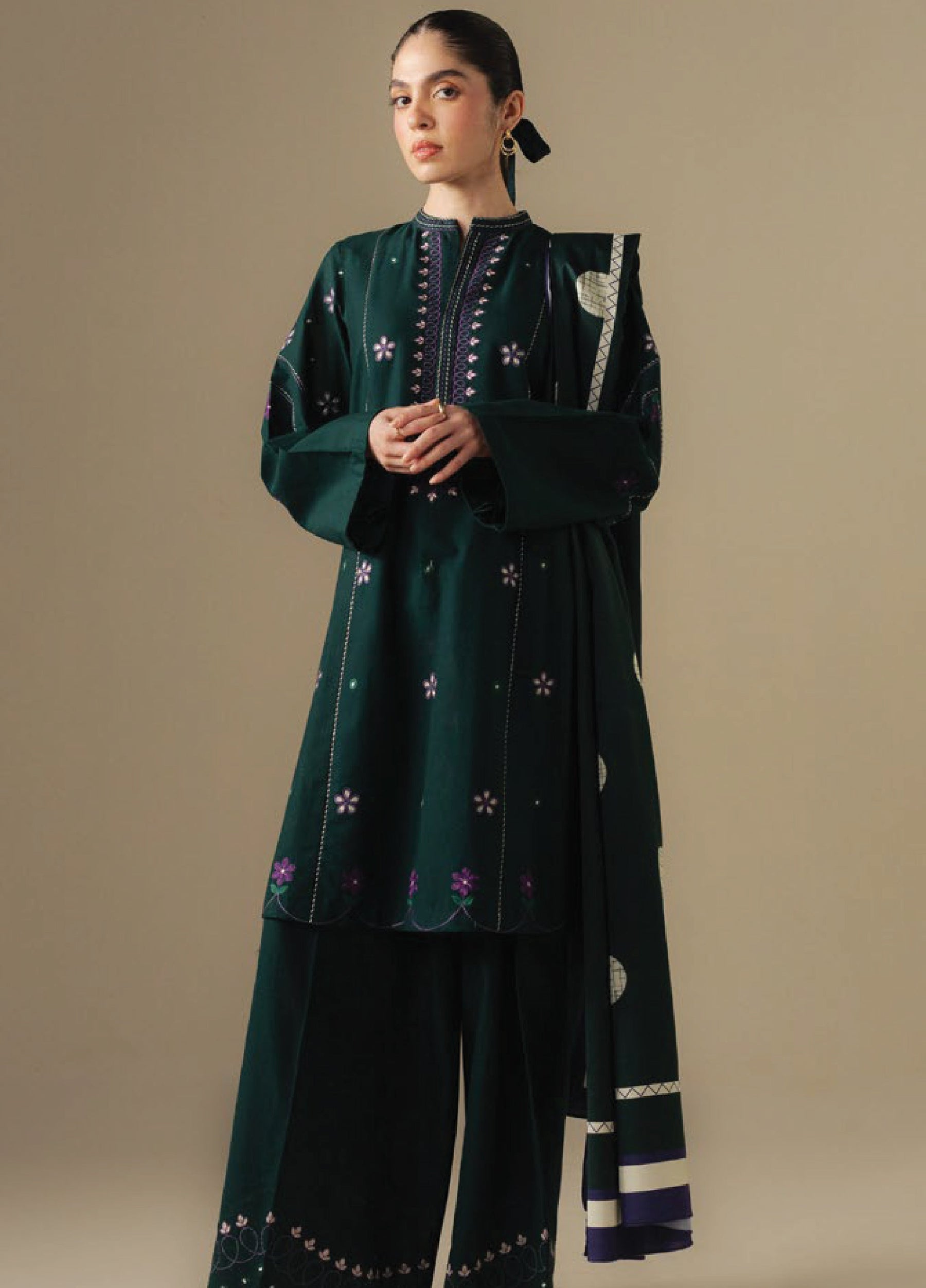 Zara Shahjahan | Coco Winter 25 | Fawn-8A - Official Zara Shahjahan stockist in UK - Sakeena London