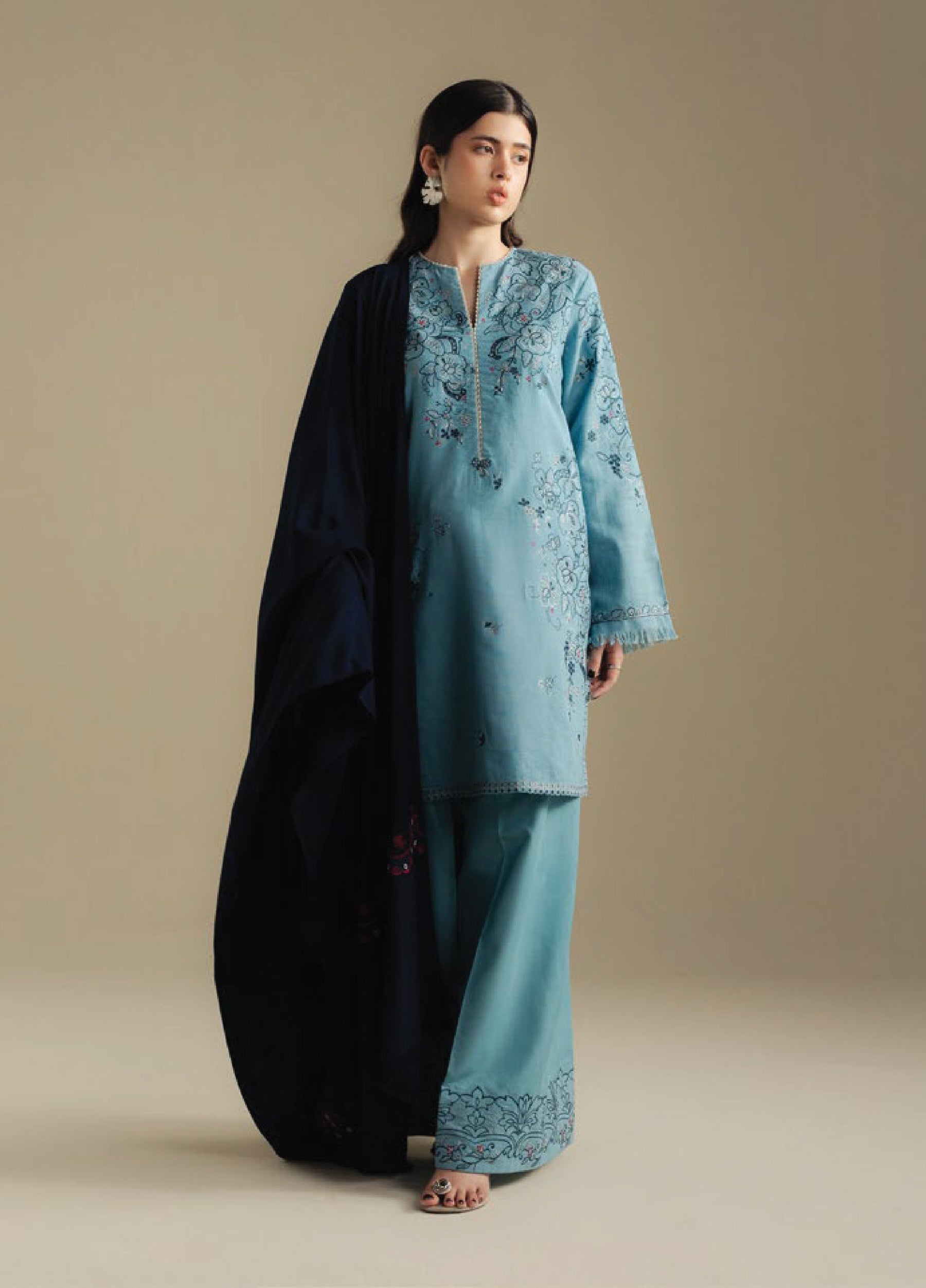 Zara Shahjahan | Coco Winter 25 |Laurel-9B - Official Zara Shahjahan stockist in UK - Sakeena London