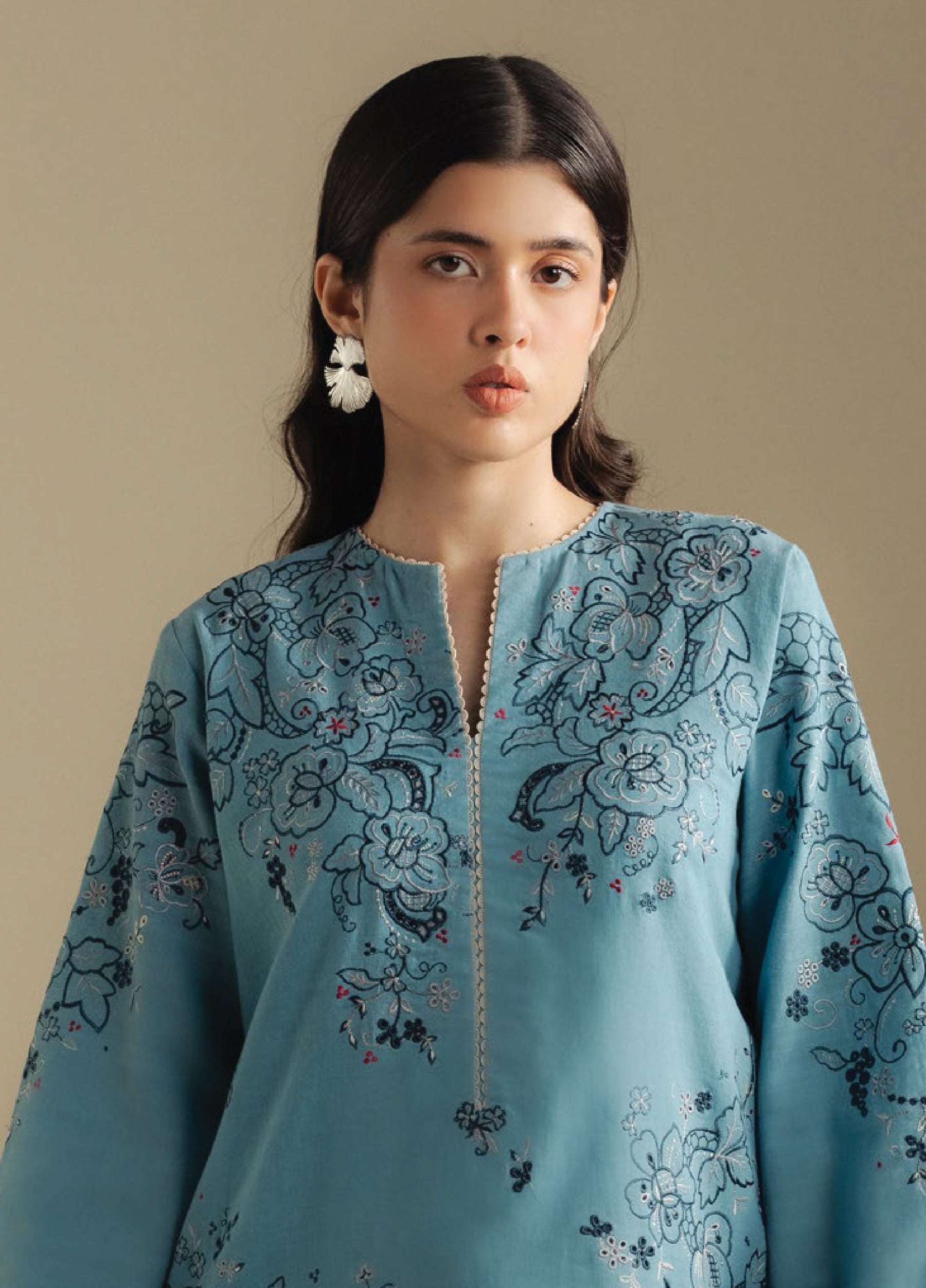 Zara Shahjahan | Coco Winter 25 |Laurel-9B - Official Zara Shahjahan stockist in UK - Sakeena London