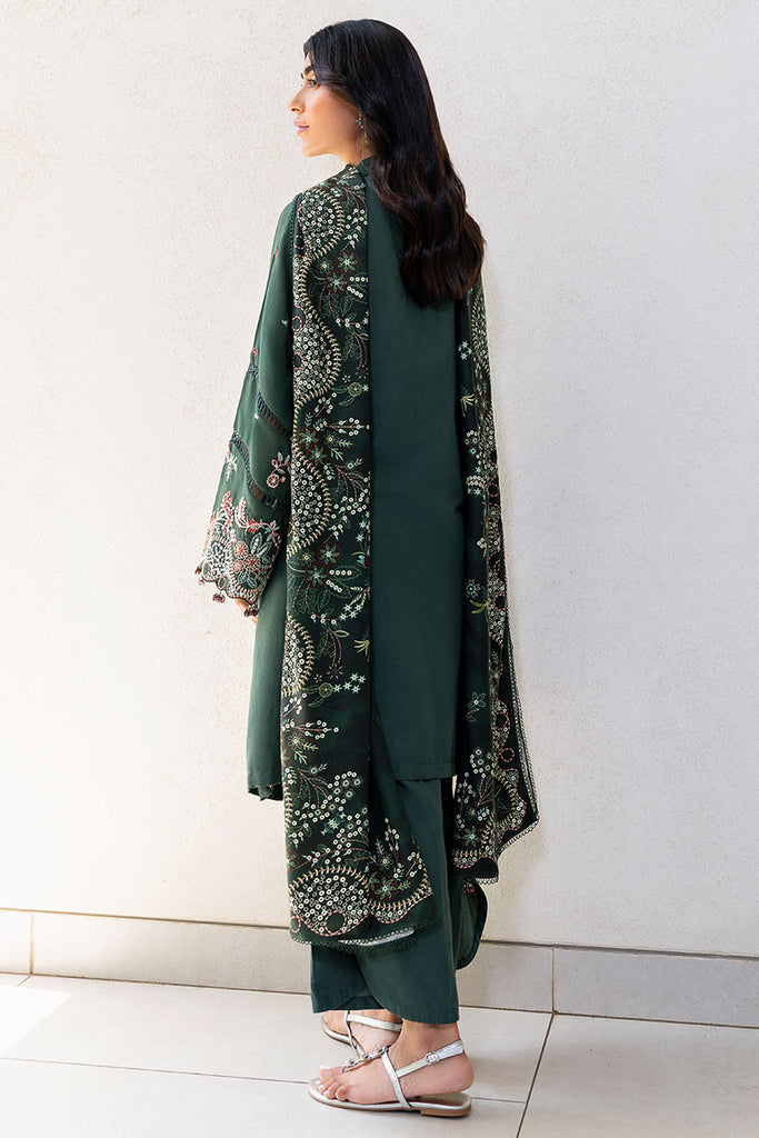 Cross Stitch | Cotton Satin 25 | GREEN ORNATE - Official Cross Stitch stockist in UK - Sakeena London
