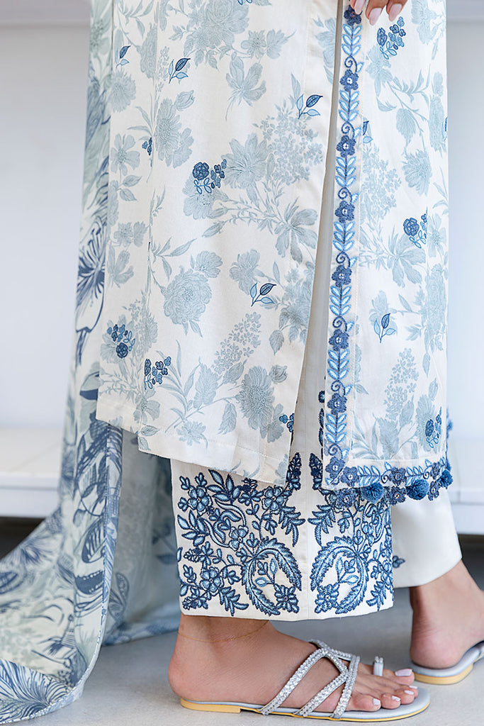 Cross Stitch | Cotton Satin 25 | WHIMSICAL TEAL - Official Cross Stitch stockist in UK - Sakeena London