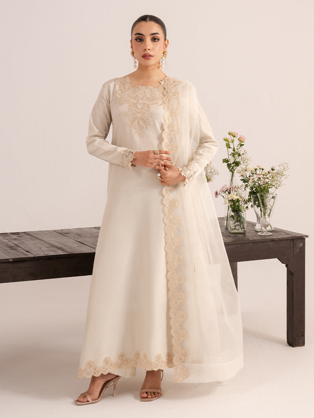 Izel | The Silk Chapter | Creme - Official Izel stockist in UK - Sakeena London