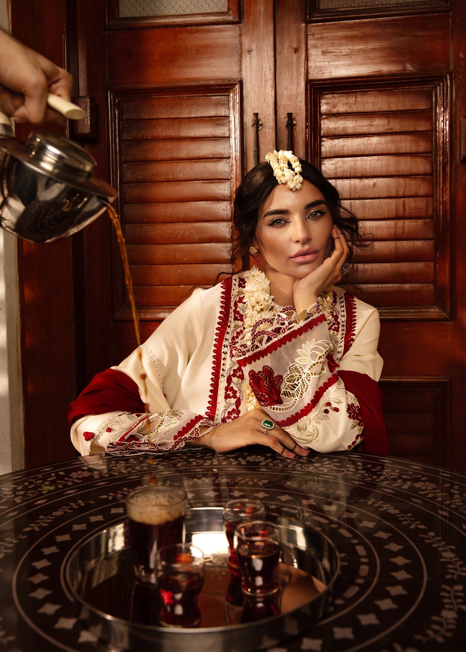 Crimson | Aaleen Winter 24 | Musafir - Official Crimson stockist in UK - Sakeena London