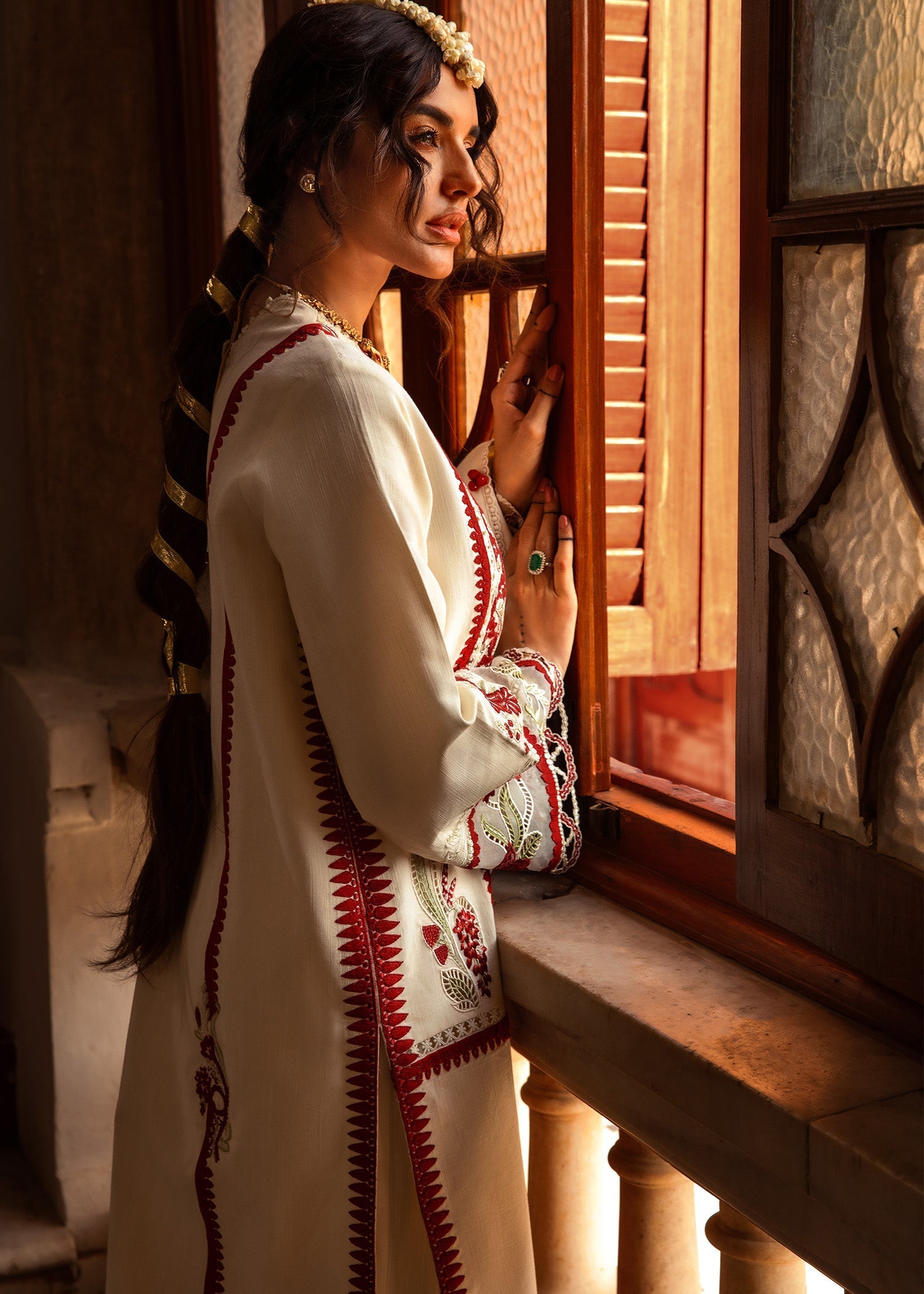 Crimson | Aaleen Winter 24 | Musafir - Official Crimson stockist in UK - Sakeena London