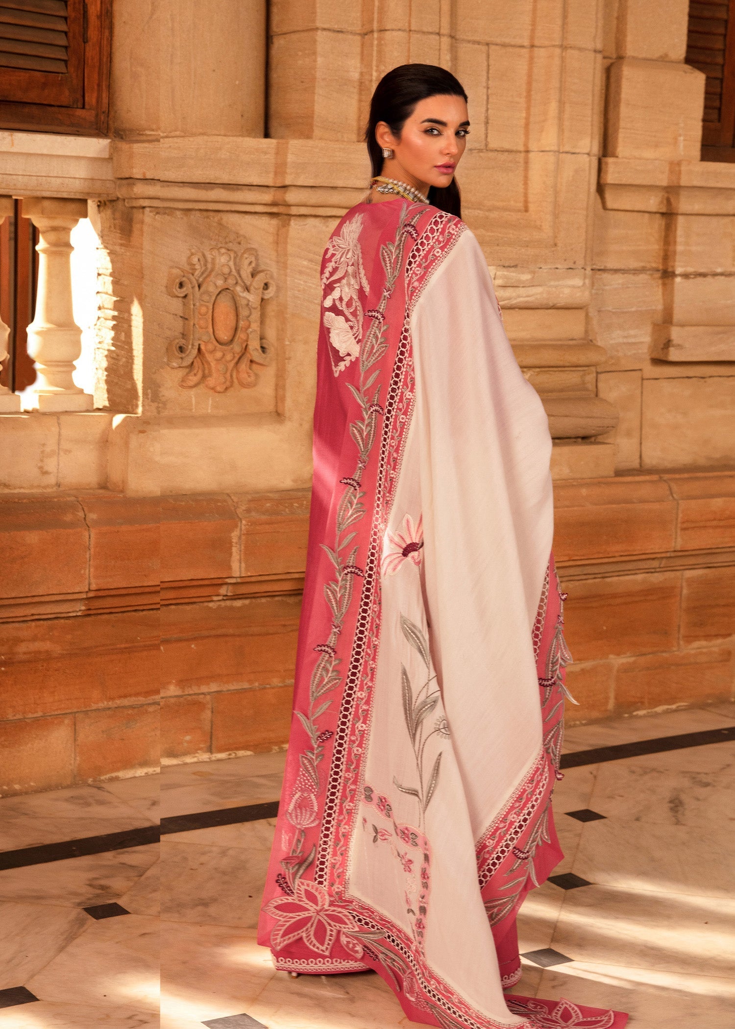 Crimson | Aaleen Winter 24 | Phulon ki Dastaan - Official Crimson stockist in UK - Sakeena London