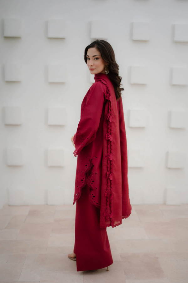 Manara | Eid Pret Collection 26 |CRIMSON