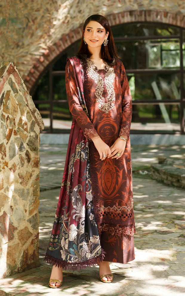 Asifa and Nabeel | Meraki Winter 25 | Crimson Chill - Official Asifa and Nabeel stockist in UK - Sakeena London