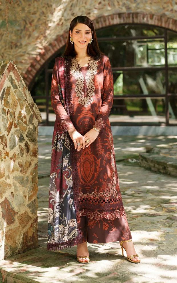 Asifa and Nabeel | Meraki Winter 25 | Crimson Chill - Official Asifa and Nabeel stockist in UK - Sakeena London