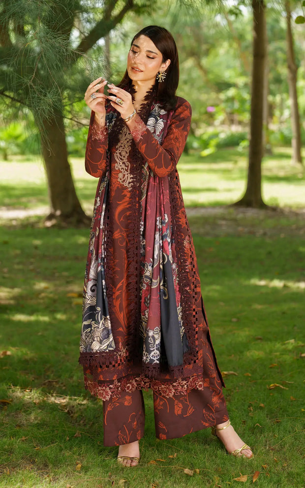 Asifa and Nabeel | Meraki Winter 25 | Crimson Chill - Official Asifa and Nabeel stockist in UK - Sakeena London