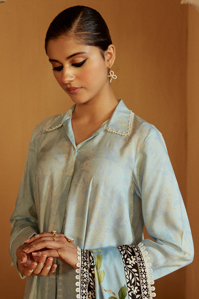 Cross Stitch | Winter Collection 24 | AZURE WISTERIA - Official Cross Stitch stockist in UK - Sakeena London