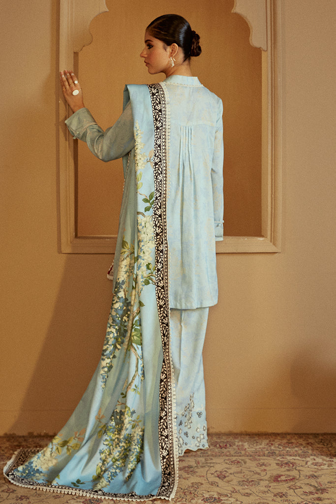 Cross Stitch | Winter Collection 24 | AZURE WISTERIA - Official Cross Stitch stockist in UK - Sakeena London