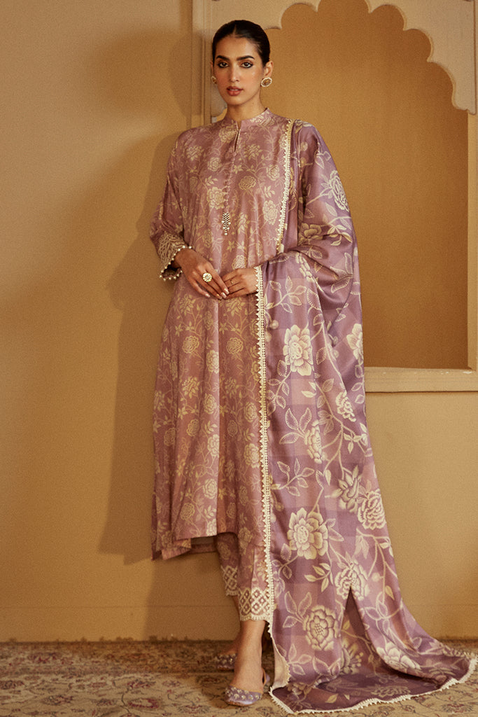 Cross Stitch | Winter Collection 24 | DUSKY PURPLE - Official Cross Stitch stockist in UK - Sakeena London