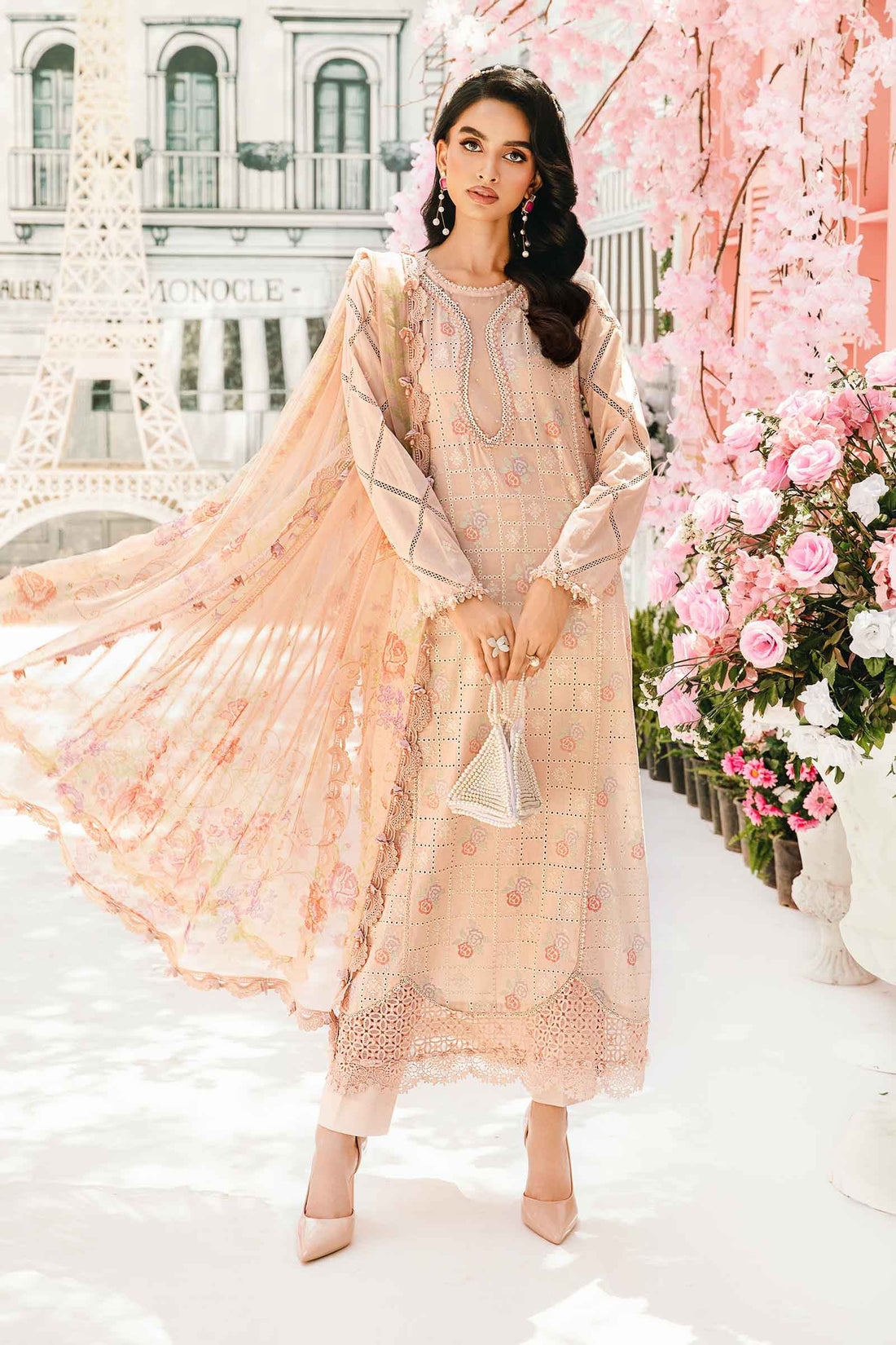 Maria B | M Prints Summer 25 | MPT-2601-A - Official Maria B stockist in UK - Sakeena London