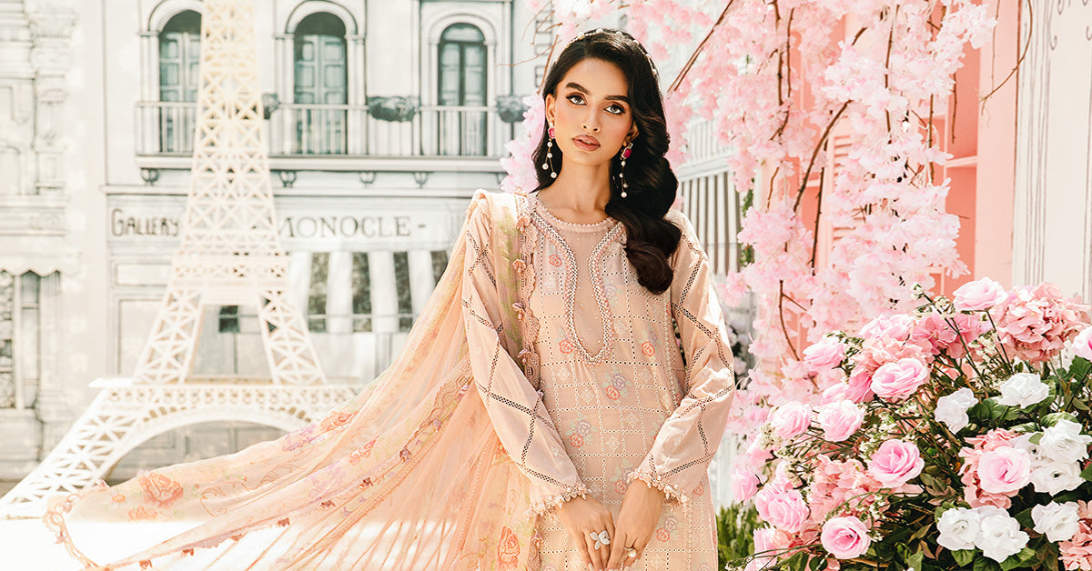 Maria B | M Prints Summer 25 | MPT-2601-A - Official Maria B stockist in UK - Sakeena London