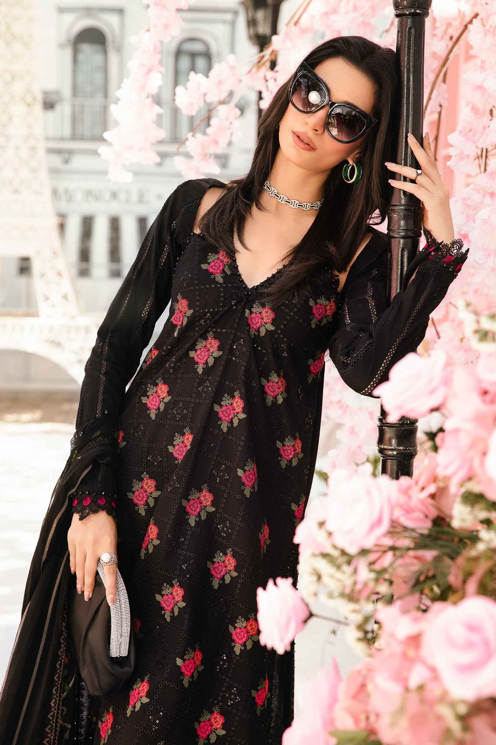Maria B | M Prints Summer 25 | MPT-2601-B - Official Maria B stockist in UK - Sakeena London