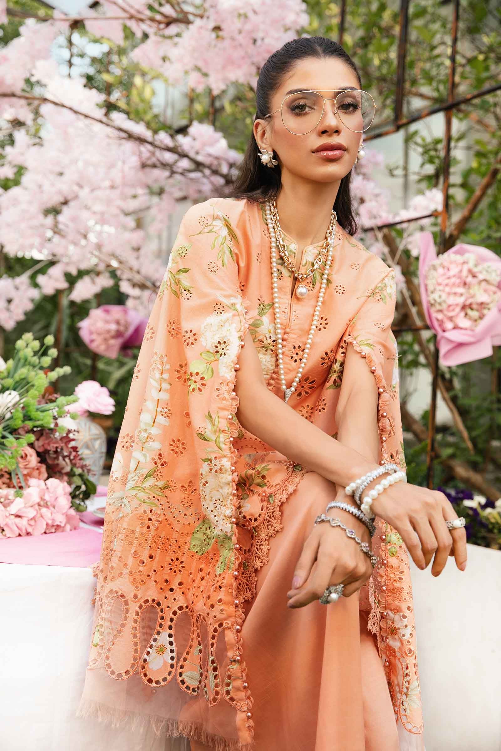 Maria B | M Prints Summer 25 | MPT-2602-A - Official Maria B stockist in UK - Sakeena London