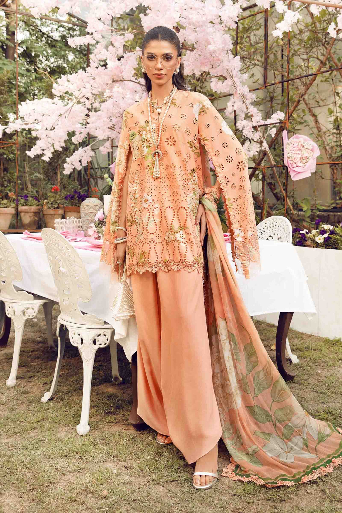 Maria B | M Prints Summer 25 | MPT-2602-A - Official Maria B stockist in UK - Sakeena London