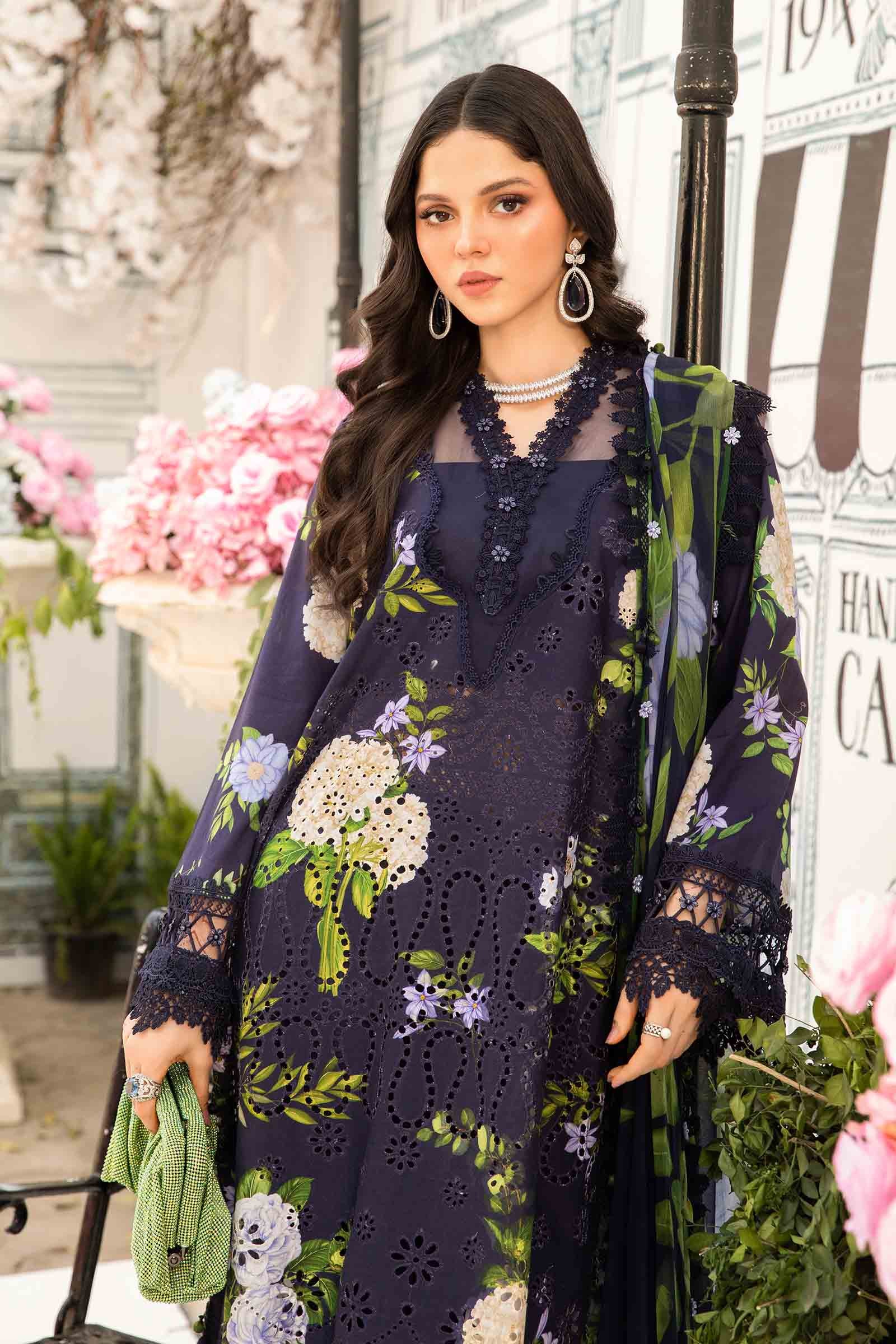 Maria B | M Prints Summer 25 | MPT-2602-B - Official Maria B stockist in UK - Sakeena London