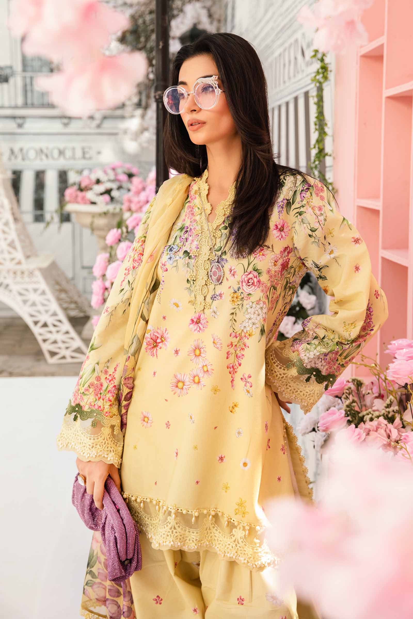 Maria B | M Prints Summer 25 | MPT-2603-A - Official Maria B stockist in UK - Sakeena London