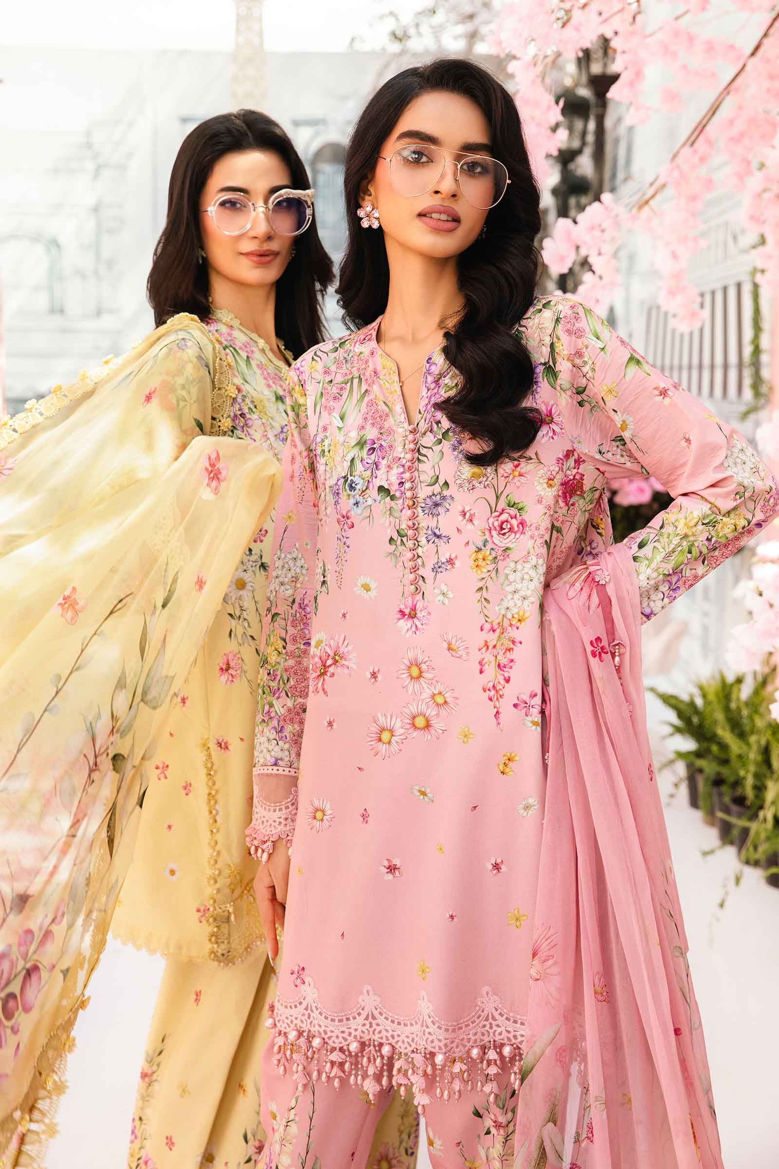 Maria B | M Prints Summer 25 | MPT-2603-A - Official Maria B stockist in UK - Sakeena London
