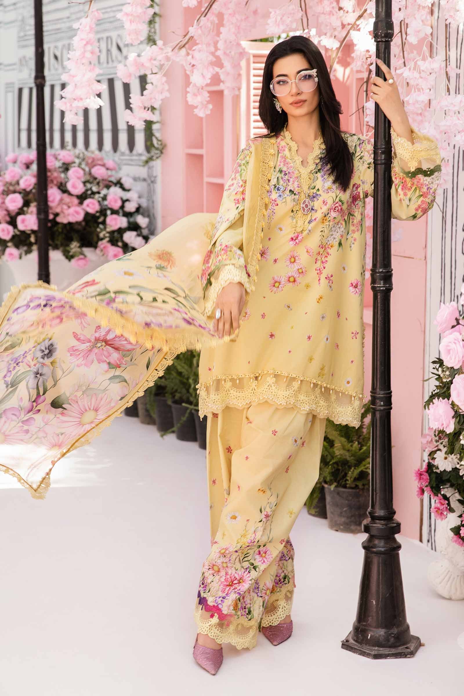 Maria B | M Prints Summer 25 | MPT-2603-A - Official Maria B stockist in UK - Sakeena London