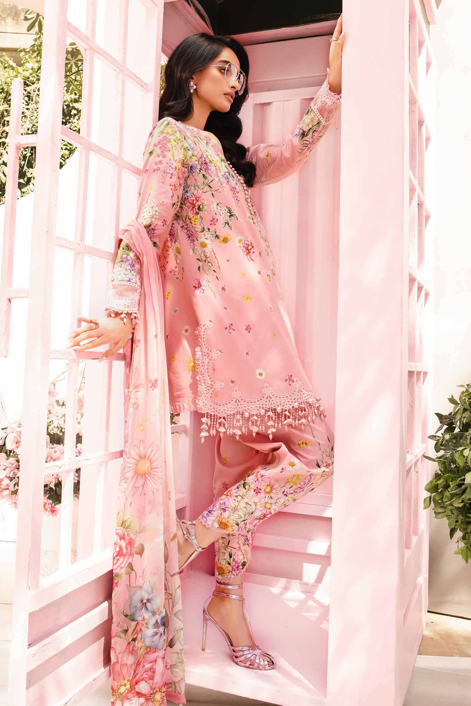 Maria B | M Prints Summer 25 | MPT-2603-B - Official Maria B stockist in UK - Sakeena London