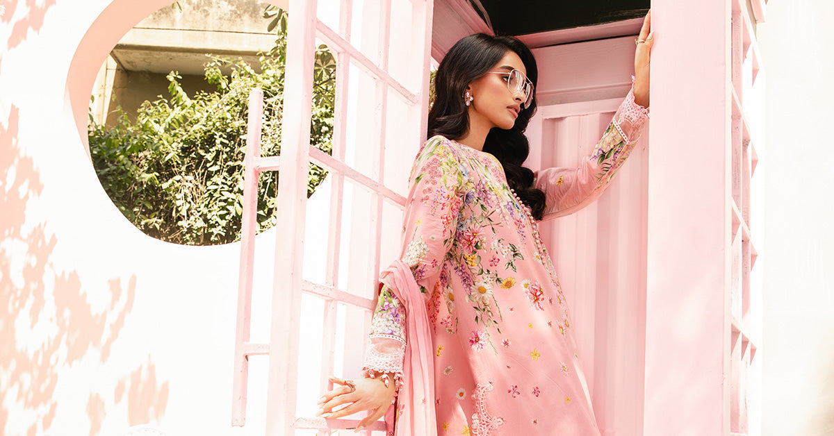 Maria B | M Prints Summer 25 | MPT-2603-B - Official Maria B stockist in UK - Sakeena London