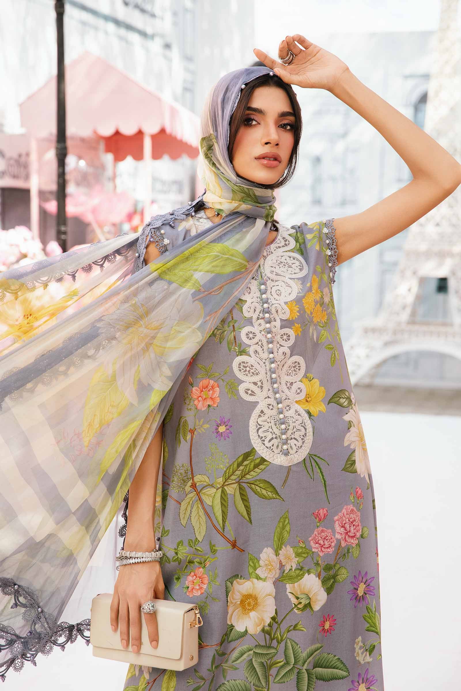 Maria B | M Prints Summer 25 | MPT-2604-A - Official Maria B stockist in UK - Sakeena London