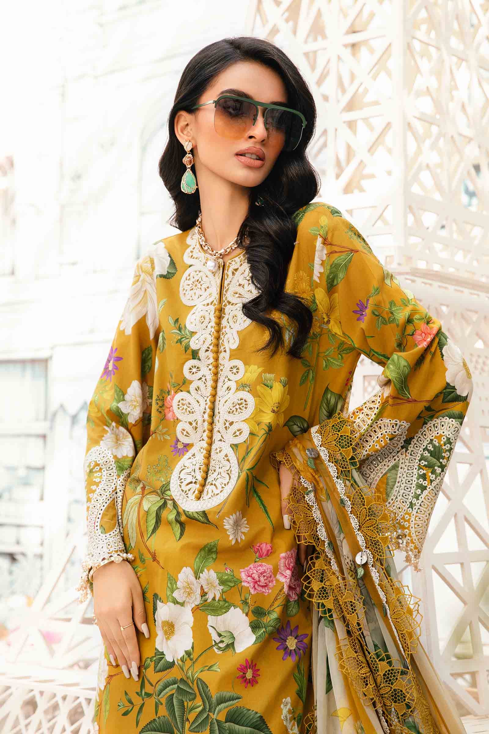 Maria B | M Prints Summer 25 | MPT-2604-B - Official Maria B stockist in UK - Sakeena London