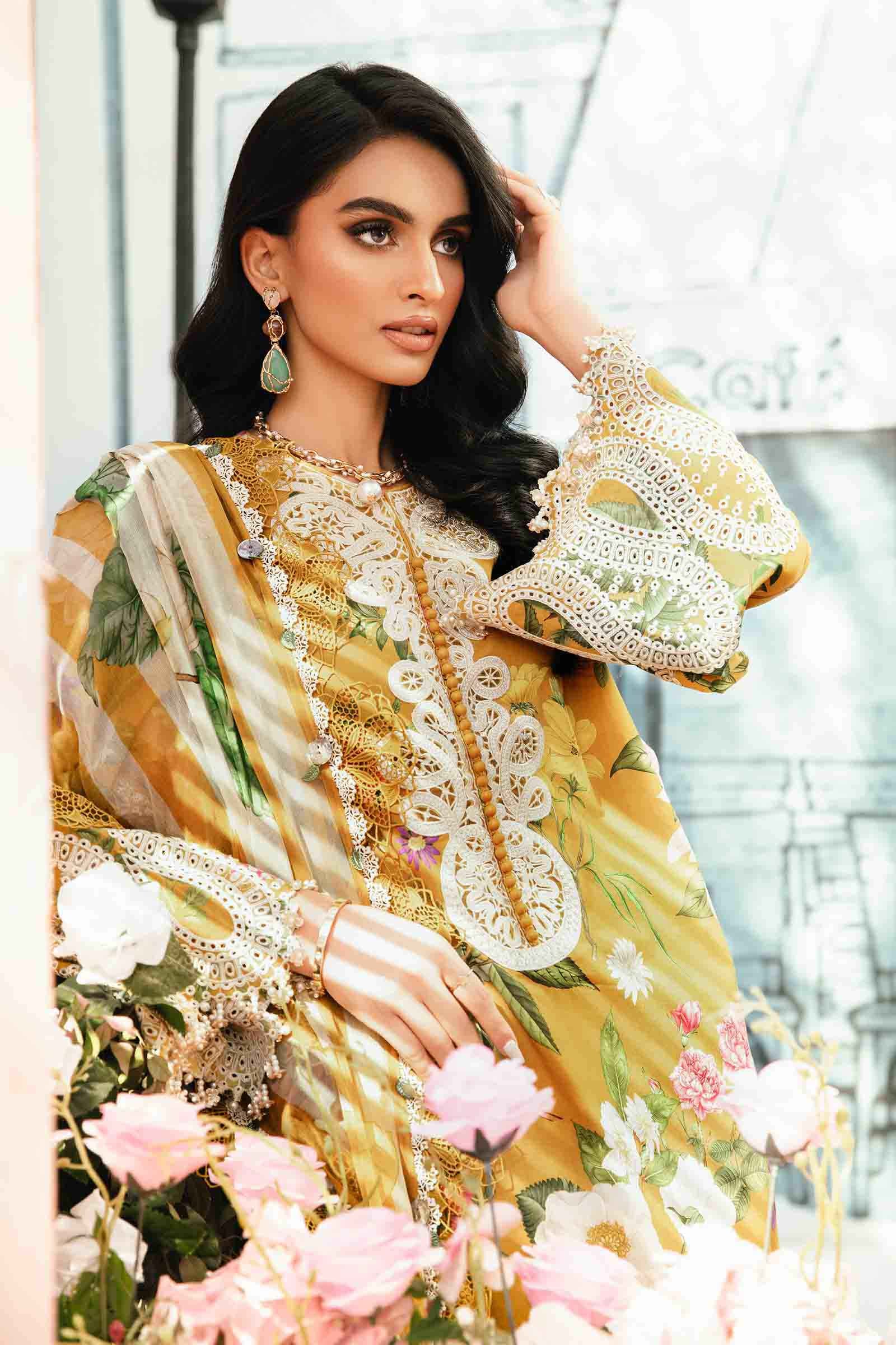 Maria B | M Prints Summer 25 | MPT-2604-B - Official Maria B stockist in UK - Sakeena London
