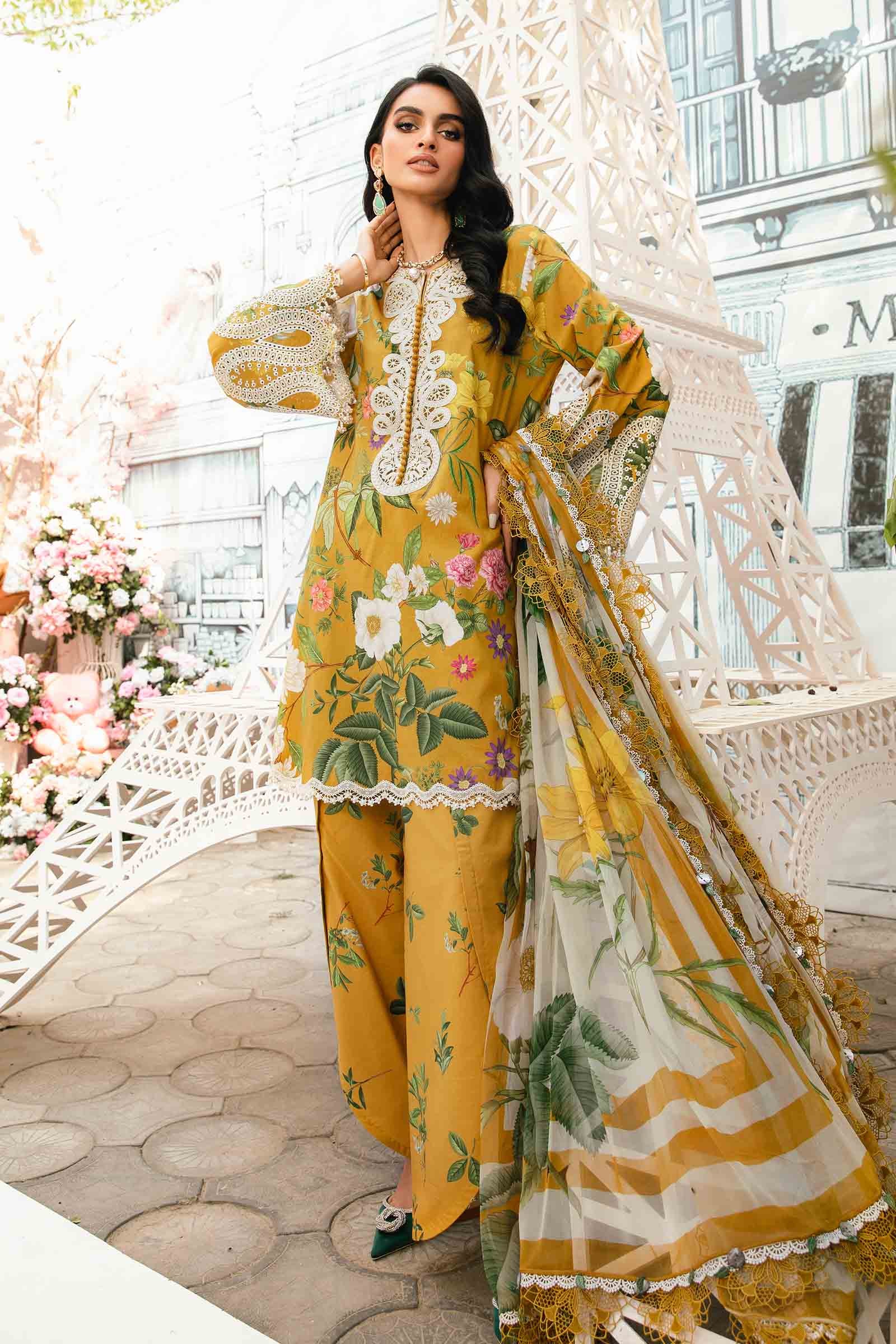 Maria B | M Prints Summer 25 | MPT-2604-B - Official Maria B stockist in UK - Sakeena London