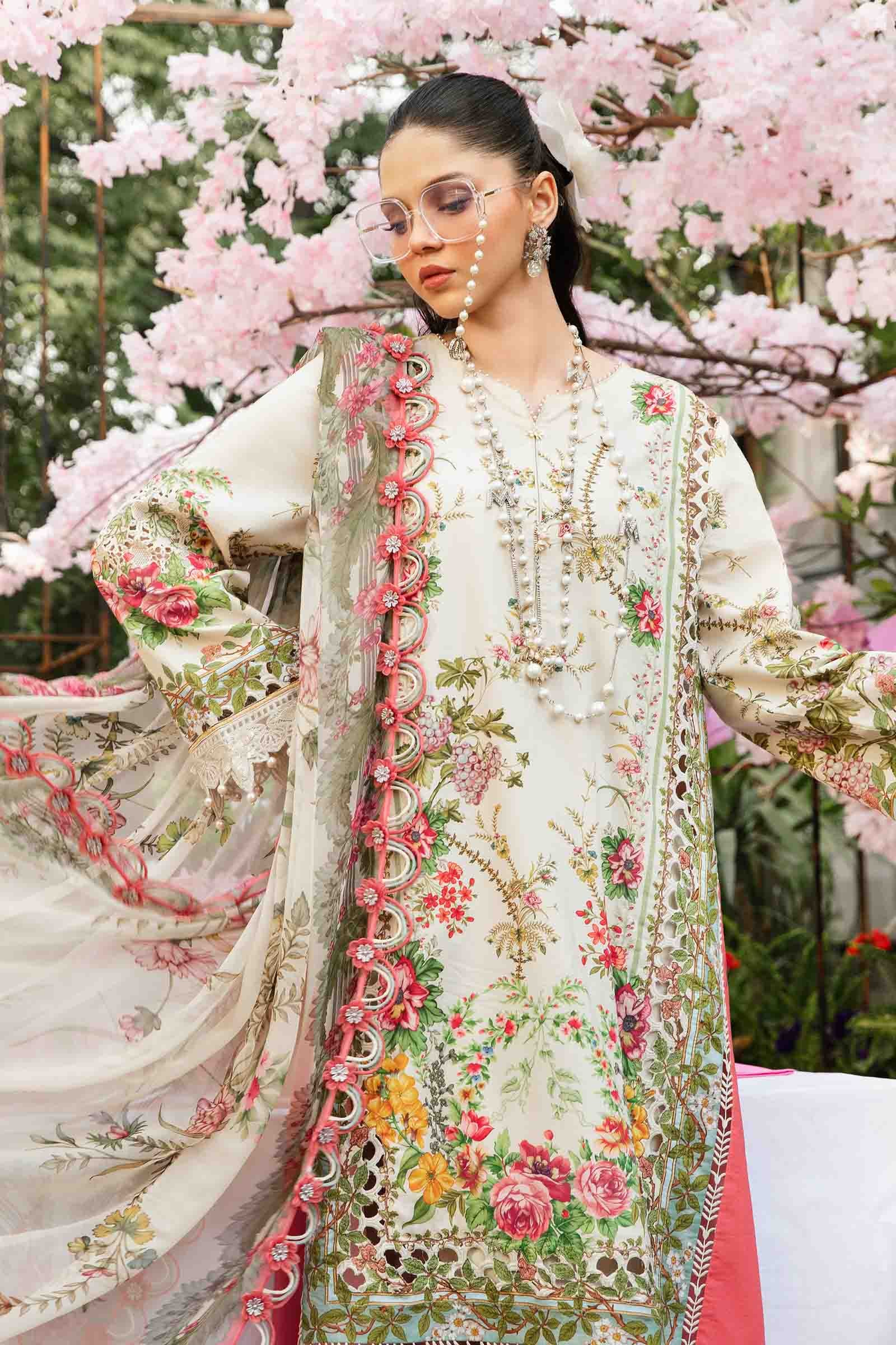 Maria B | M Prints Summer 25 | MPT-2605-A - Official Maria B stockist in UK - Sakeena London