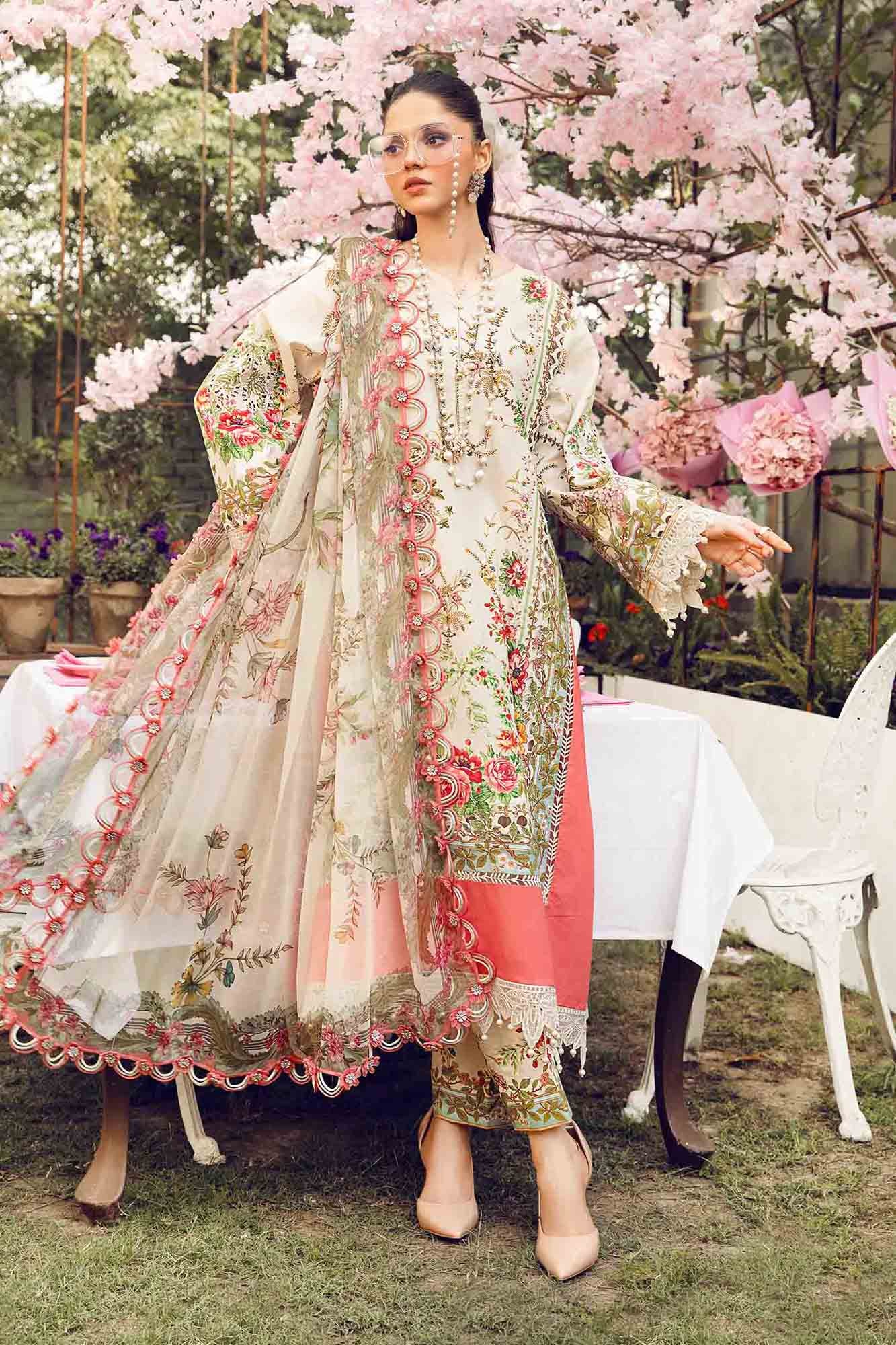 Maria B | M Prints Summer 25 | MPT-2605-A - Official Maria B stockist in UK - Sakeena London