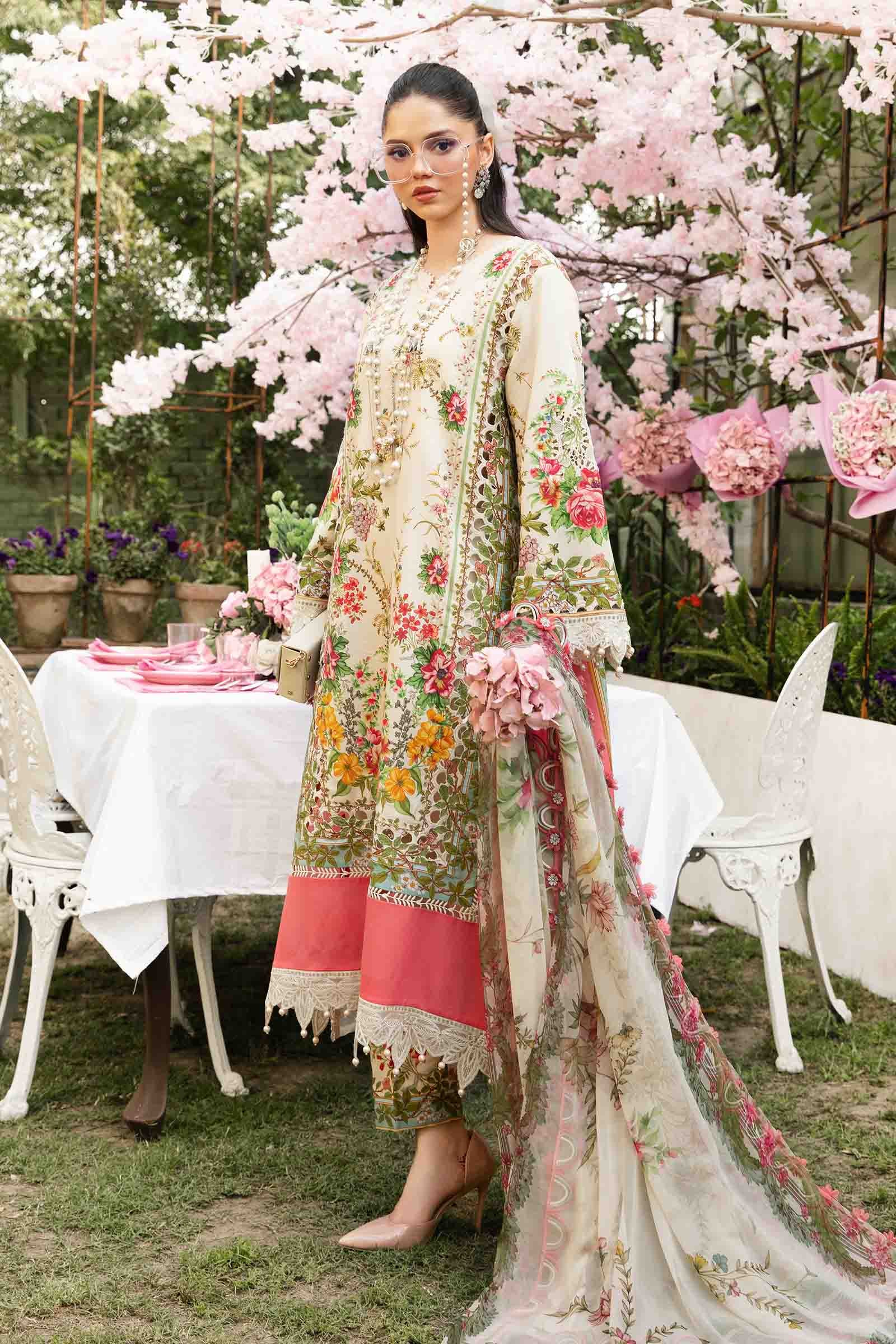 Maria B | M Prints Summer 25 | MPT-2605-A - Official Maria B stockist in UK - Sakeena London
