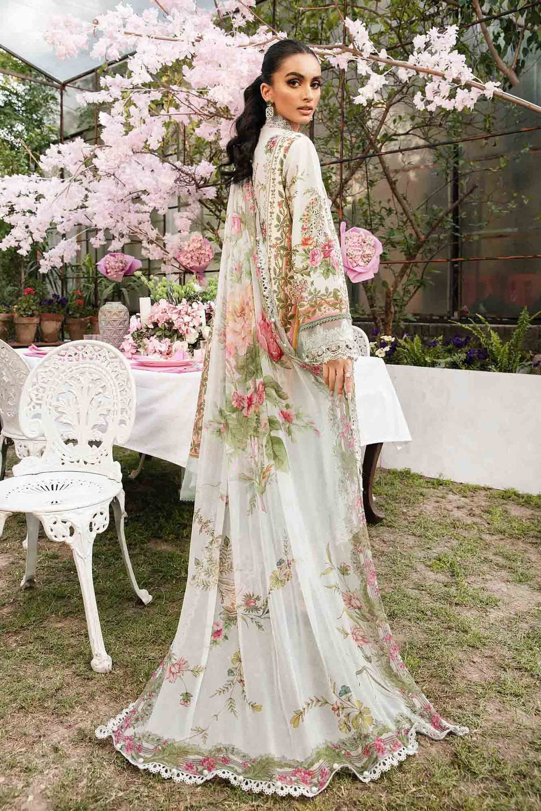Maria B | M Prints Summer 25 | MPT-2605-B - Official Maria B stockist in UK - Sakeena London