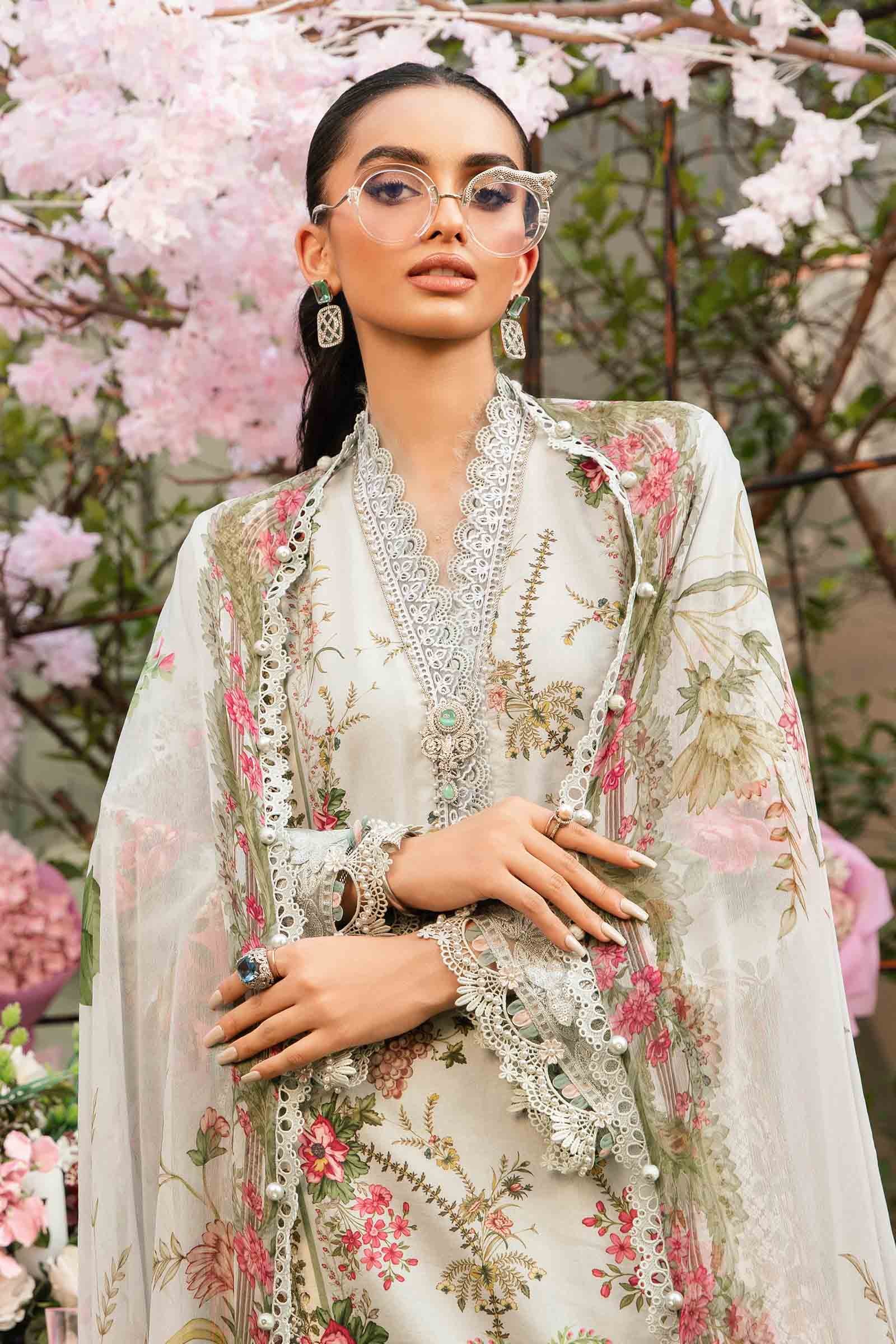Maria B | M Prints Summer 25 | MPT-2605-B - Official Maria B stockist in UK - Sakeena London