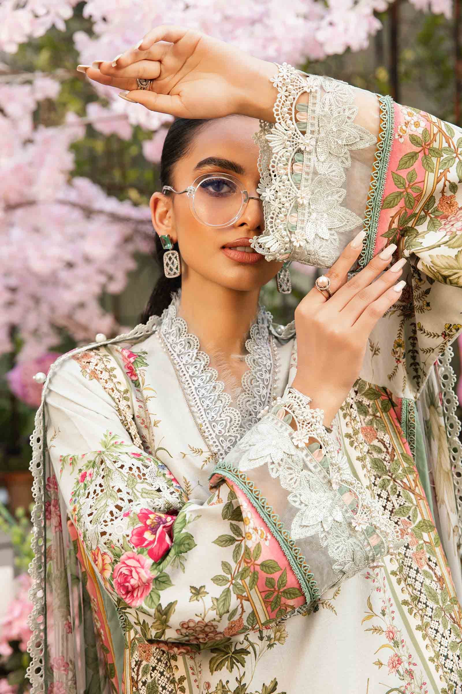 Maria B | M Prints Summer 25 | MPT-2605-B - Official Maria B stockist in UK - Sakeena London