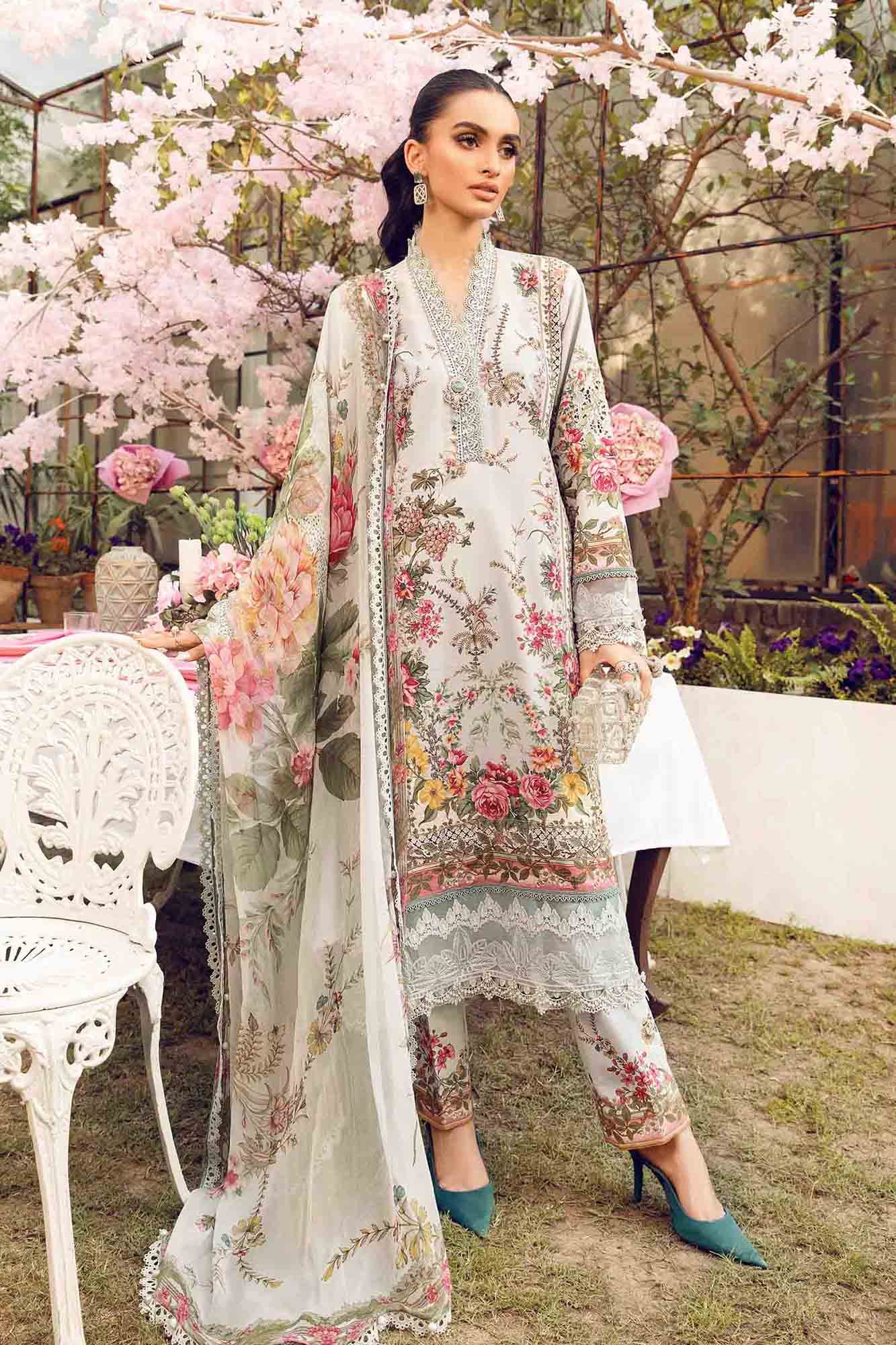 Maria B | M Prints Summer 25 | MPT-2605-B - Official Maria B stockist in UK - Sakeena London