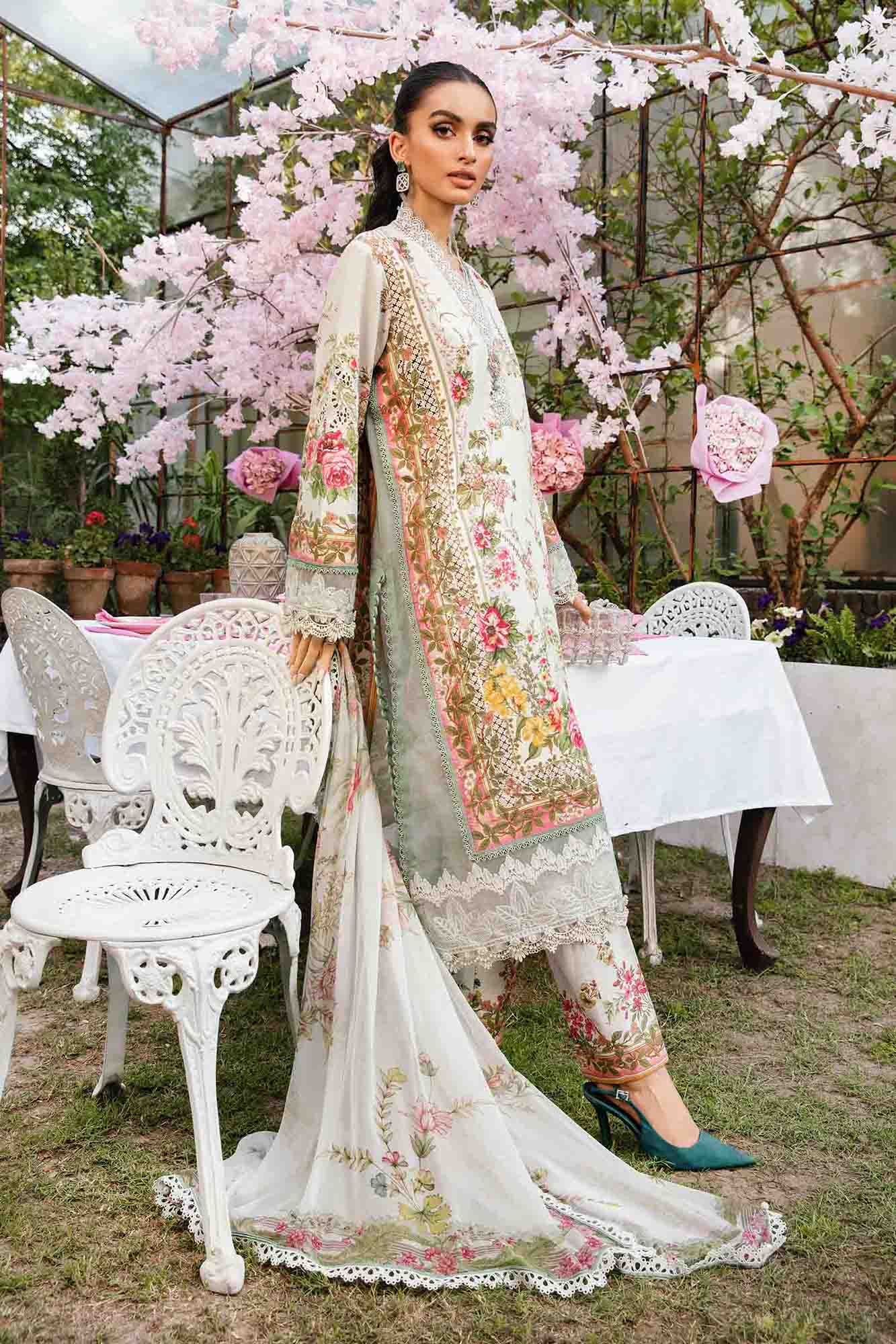 Maria B | M Prints Summer 25 | MPT-2605-B - Official Maria B stockist in UK - Sakeena London