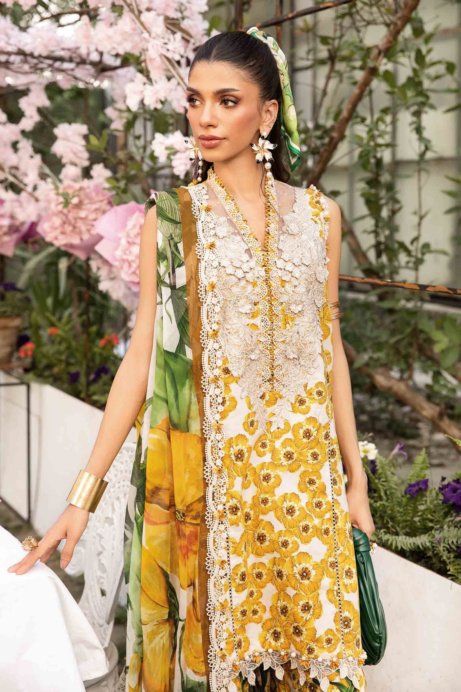 Maria B | M Prints Summer 25 | MPT-2606-A - Official Maria B stockist in UK - Sakeena London