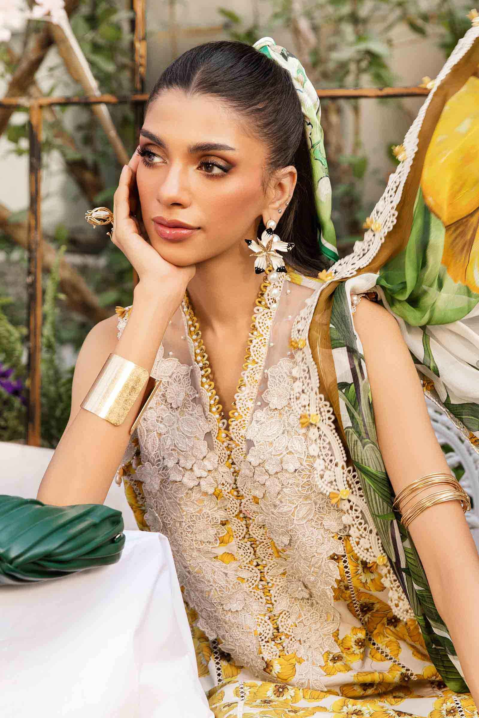 Maria B | M Prints Summer 25 | MPT-2606-A - Official Maria B stockist in UK - Sakeena London