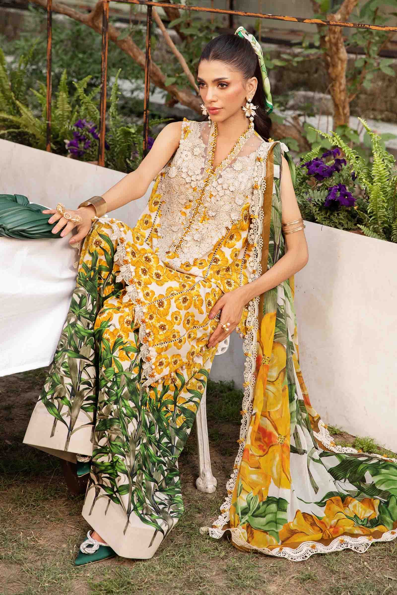 Maria B | M Prints Summer 25 | MPT-2606-A - Official Maria B stockist in UK - Sakeena London