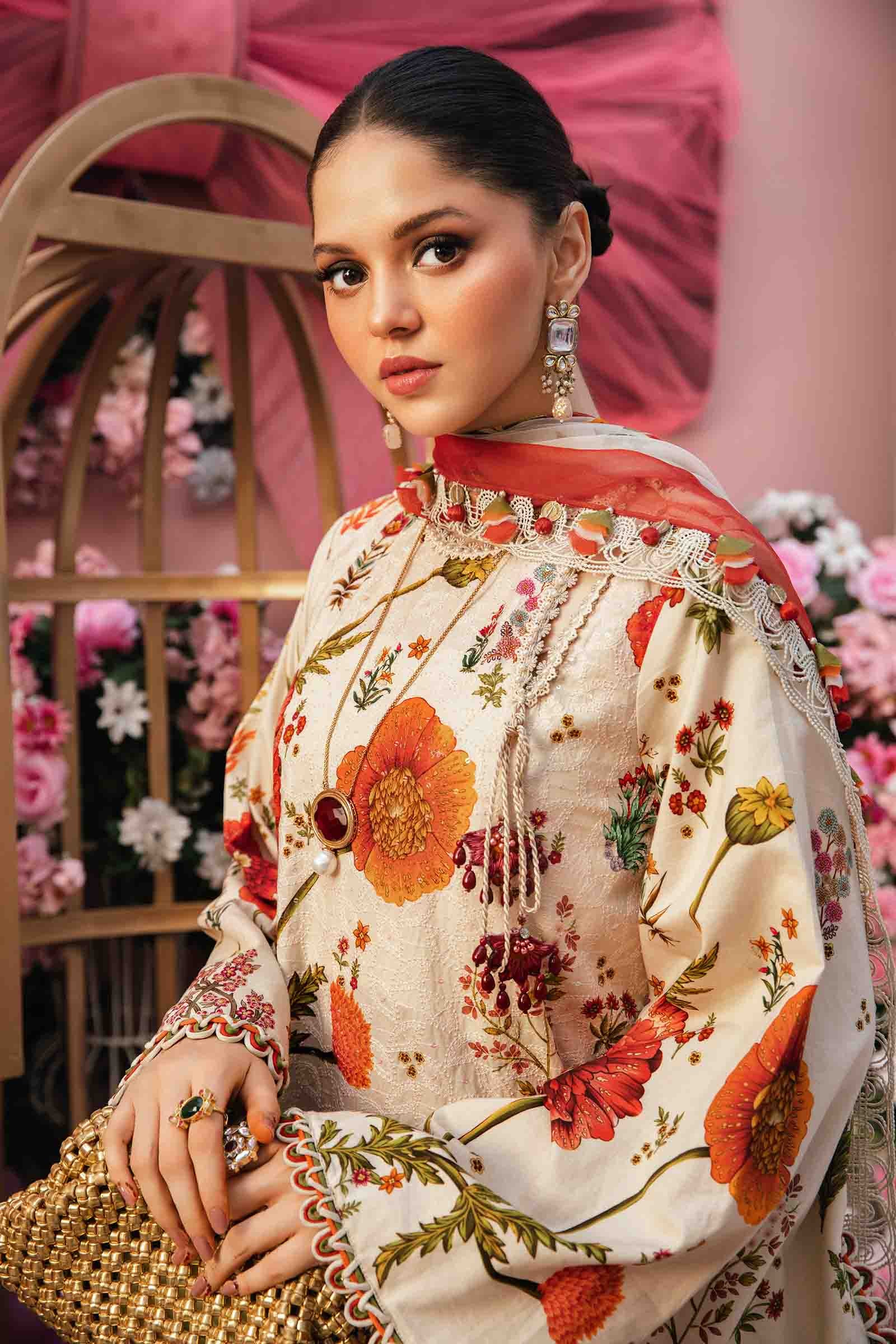 Maria B | M Prints Summer 25 | MPT-2607-A - Official Maria B stockist in UK - Sakeena London